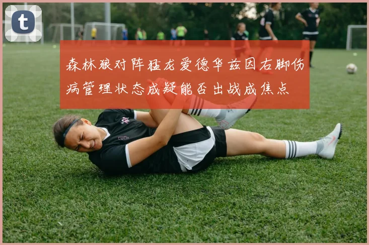 森林狼对阵猛龙爱德华兹因右脚伤病管理状态成疑能否出战成焦点